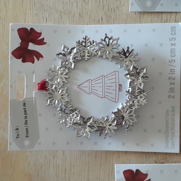 NWT Bundle of 3 Picture Frame Ornaments P100 - Picture 4 of 11